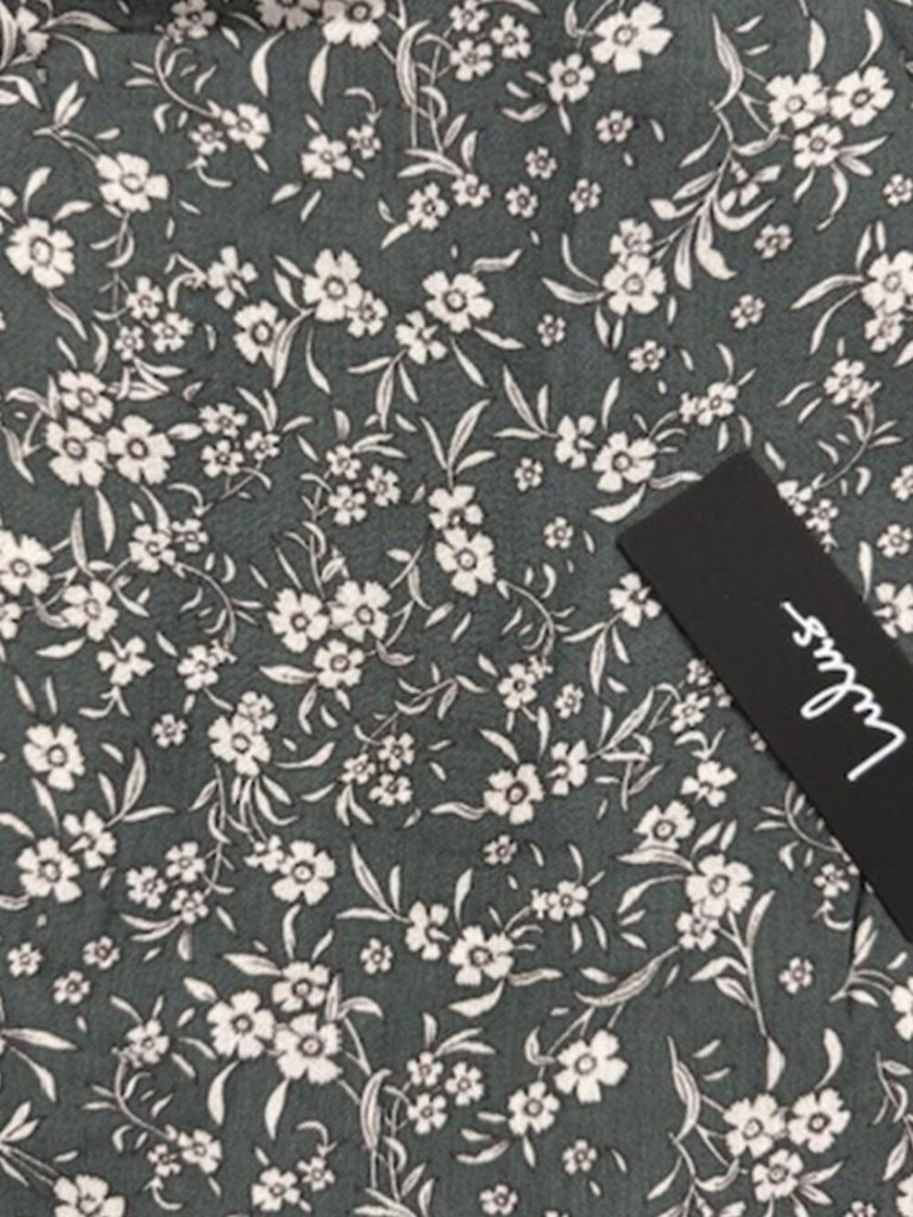 NWT Lulus Would Be Love Olive Green Floral Print Maxi Slip Dress (size S) - Picture 8 of 11